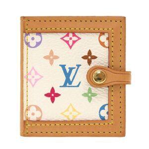 Louis Vuitton Monogram Multicolor Porto Wallet White